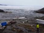 Vedeli, že sa blíži cunami, chceli zachrániť lode (Grónsko)