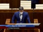 M. Beluský: Vláda zneužíva inštitút skráteného konania