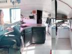 Školský autobus prerobený na obytný karavan