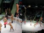 Úžasné cirkusové číslo ruských cirkusantov
