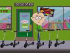 Elektrické kolobežky - South Park