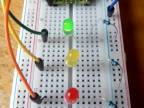 LED semafor (Raspberry Pi Pico)