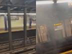 Bicykel na koľajniciach v metre sa postaral o ohňostroj!