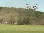 Bell Boeing V-22 Osprey spôsobil v parku zmätok, zranil 10 ľudí
