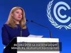 Zuzana Čaputová na klimatickom samite COP26 - prejav (2.11.2021)