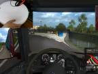 Podomácky vyrobený volant pre hru Euro Truck Simulator 2
