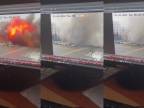 Obrovský výbuch pred budovou štátnej správy v Charkove