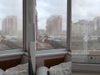 Ostreľovanie obytných domov v ukrajinskom meste Irpiň