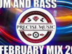 DRUM AND BASS FEBRUARY MIX 2022 MIXED BY PRECISE MUSIC