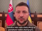 Volodymyr Zelenskyj ďakuje Slovensku