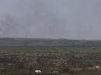 Ukrajinskí vojaci odpaľujú rakety v Luhanskej oblasti
