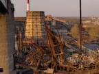 Opustená ruská fabrika na výrobu ropného koksu