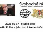 2022-05-17 - Studio Beta - Martin Koller a jeho ostré komentáře.
