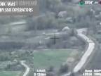 Ukrajinský kamikadze dron narazil do ruského tanku