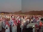Keď Saudi oslavujú v púšti