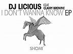 DJ Licious feat. Clairy Browne - I Don't Wanna Know