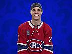 Hráči Montreal Canadiens sa snažia vyhláskovať „Slafkovský“