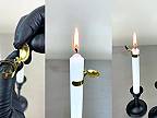 Švédsky automatický zhasínač voskových sviec