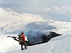 Na Etne začala láva vyvierať vo výške 2800 m nad morom, stretla sa so snehom