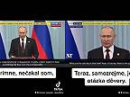 PUTIN PRIZNAL, ŽE SA NECHAL ZÁPADOM OKLAMAŤ
