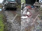 Zničený Bushmaster a kopa mŕtvych ukrajinských vojakov (LEN RPE SILNÉ ŽALUDKY!)