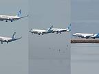 Paralelne pristávanie lietadiel Alaska Embraer E175 a United Airlines Boeing 737