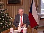 Posledný vianočný príhovor Miloša Zemana. Kritizuje falošnú ekológiu