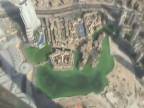 Výhľad z najvyššej budovy sveta -  Burdž Dubaj
