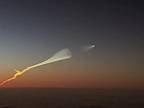 Pilot z lietadla natočil štart rakety Falcon Heavy od SpaceX
