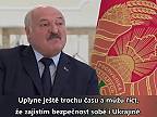 Běloruský prezident Lukašenko měl tiskovou konferenci.