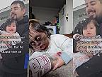 Muž natočil svoje dieťa, ako prvýkrát povedala MAMA, mal však zlý filter