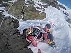 Horolezci počas výstupu našli umrznutého horolezca