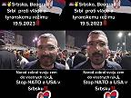 Srbsko protestuje