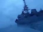 Video z pohľadu ukrajinského námorného dronu na ruskú loď Ivan Churs