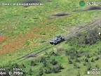 Ukrajinske BTR-4 postrielalo skupinku vlastných