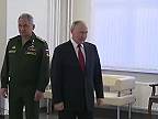 Vladimír Putin a Shoigu