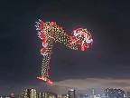 V Číne sa na oblohe vnášal farebný drak!