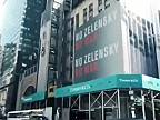 Banner v New York City: Žiadny Zelenský, žiadna vojna