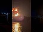 Nočný útok na prístav Izmail v Odeskej oblasti