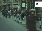 Scény z ulíc mesta Aleppo v Sýrii - 70te roky