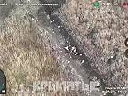 Granát zhodený z dronu padol ukrajinskému vojakovi priamo na chrbát
