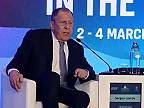 Lavrov a jeho stand-up