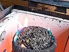 Domáca recyklácia hrubých hliníkových káblov, výroba hliníkových ingotov