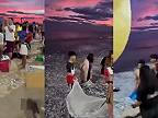 Na Filipínach vyplavilo na pobrežie desaťtisíce sardiniek