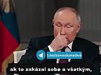 Celé video+titulky
Prezident Vladimir Putin poskytol rozhovor Tuckerovi Carlson