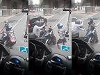 Dvaja zlosynovia chceli mužovi ukradnúť motorku, hlasité trúbenie ich vydesilo