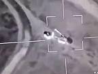 Samohybná húfnica Archer zasiahnutá dronom Lancet