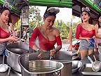 Mimoriadne populárny street food v Thajsku