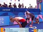 Triatlon v parížskej Seine je len pre pravých chlapov, nie pre hocijaké splašky