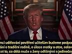 Donald Trump ukončí transgender šialenstvo v USA